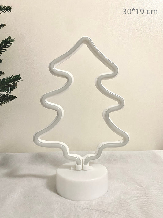 Christmas Tree Neon Table Lamp USB/Battery