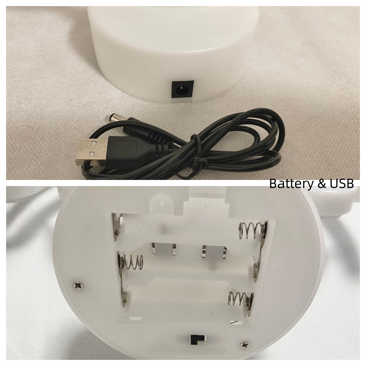 Rainbow Neon Table Light USB/Battery