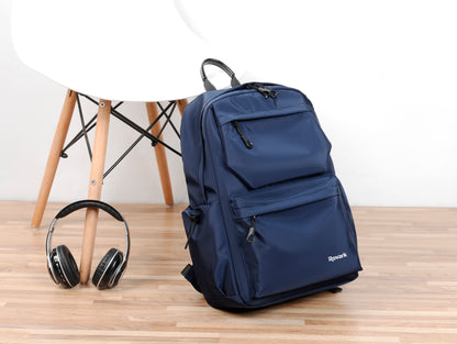 Rovark Slim Casual Backpack – USB Charging Port Blue