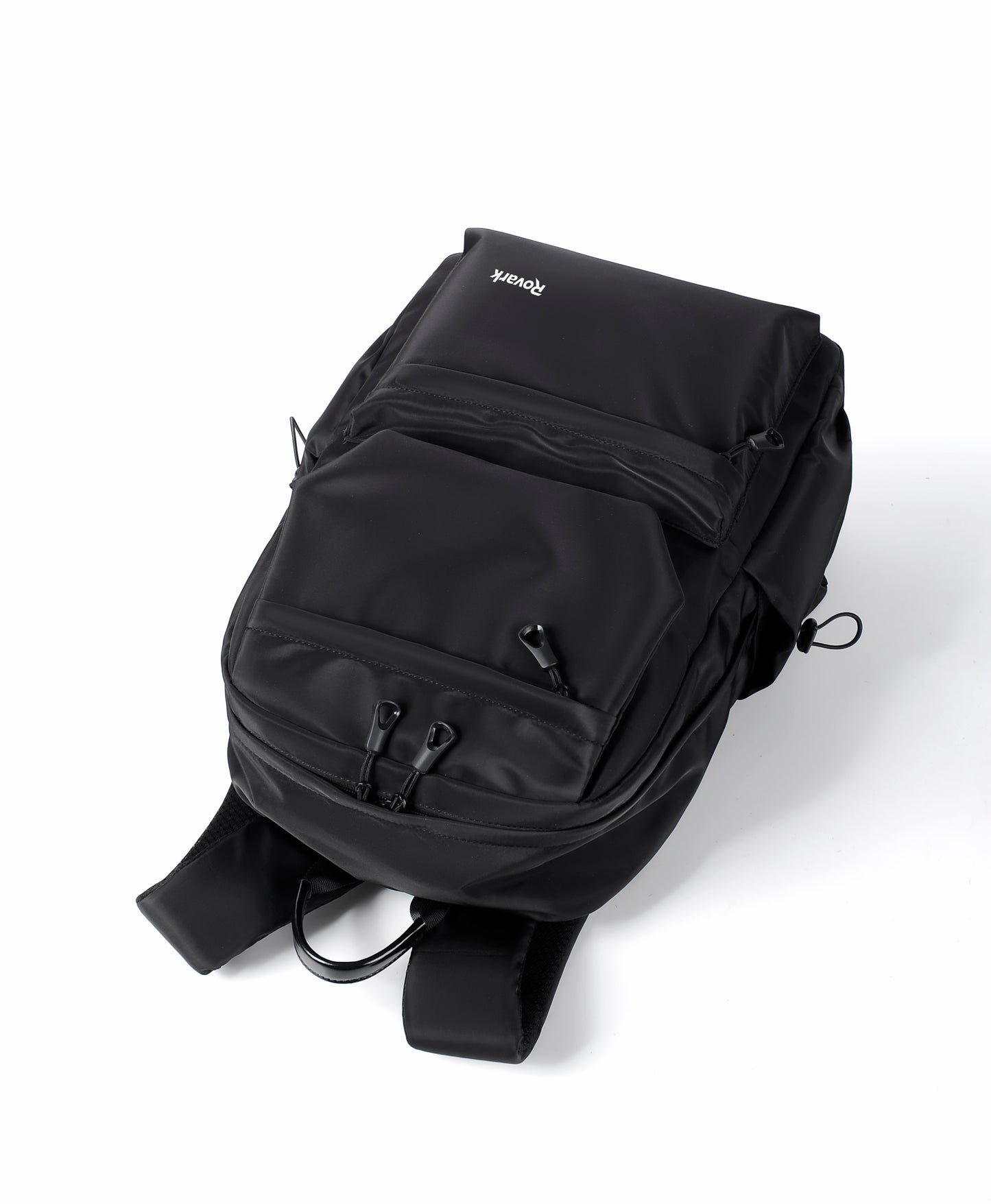 Rovark Slim Casual Backpack – USB Charging Port Black