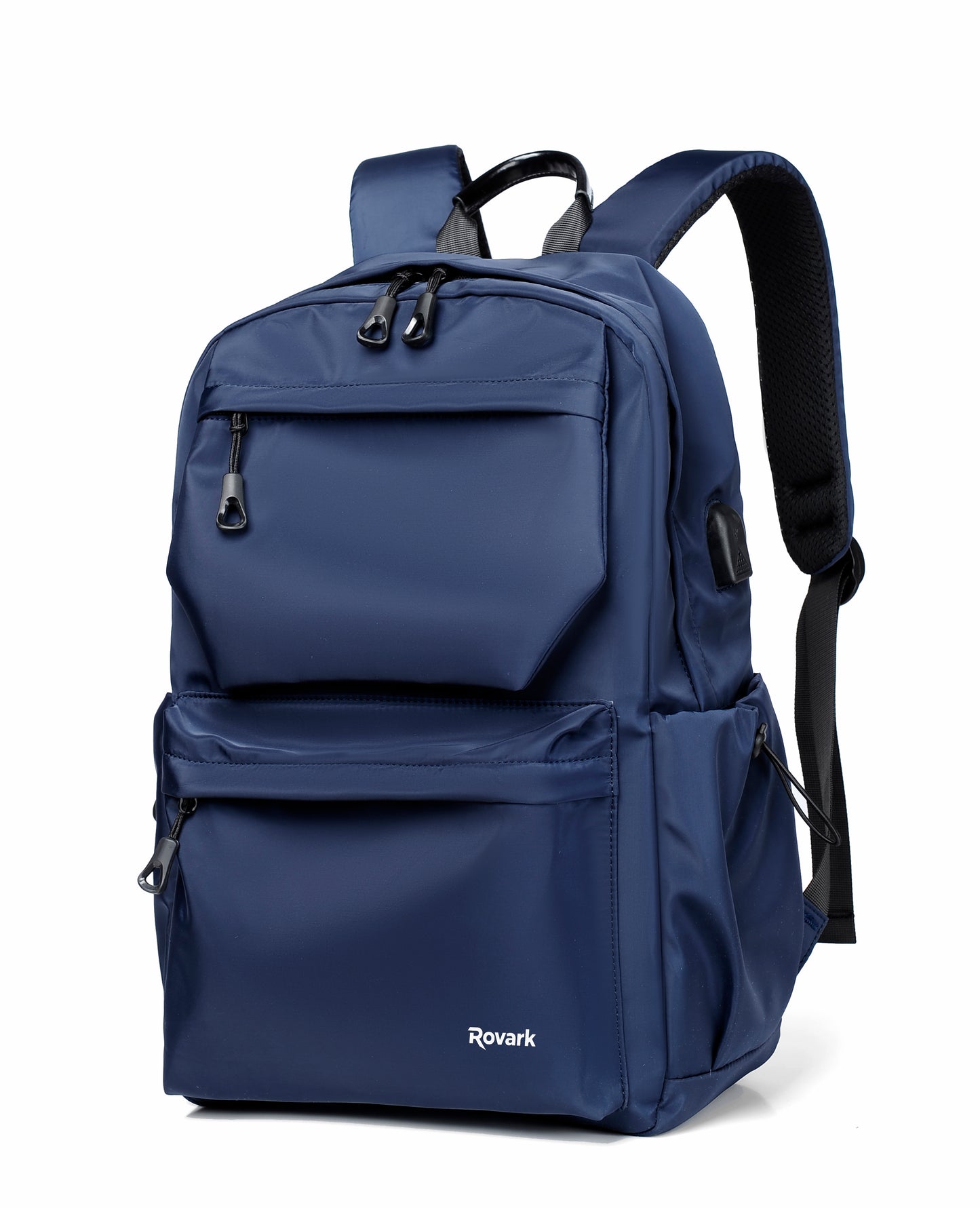 Rovark Slim Casual Backpack – USB Charging Port Blue