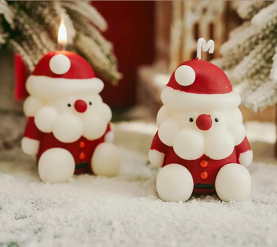 Handmade Christmas Scented Candle set (Gift, 4pcs)