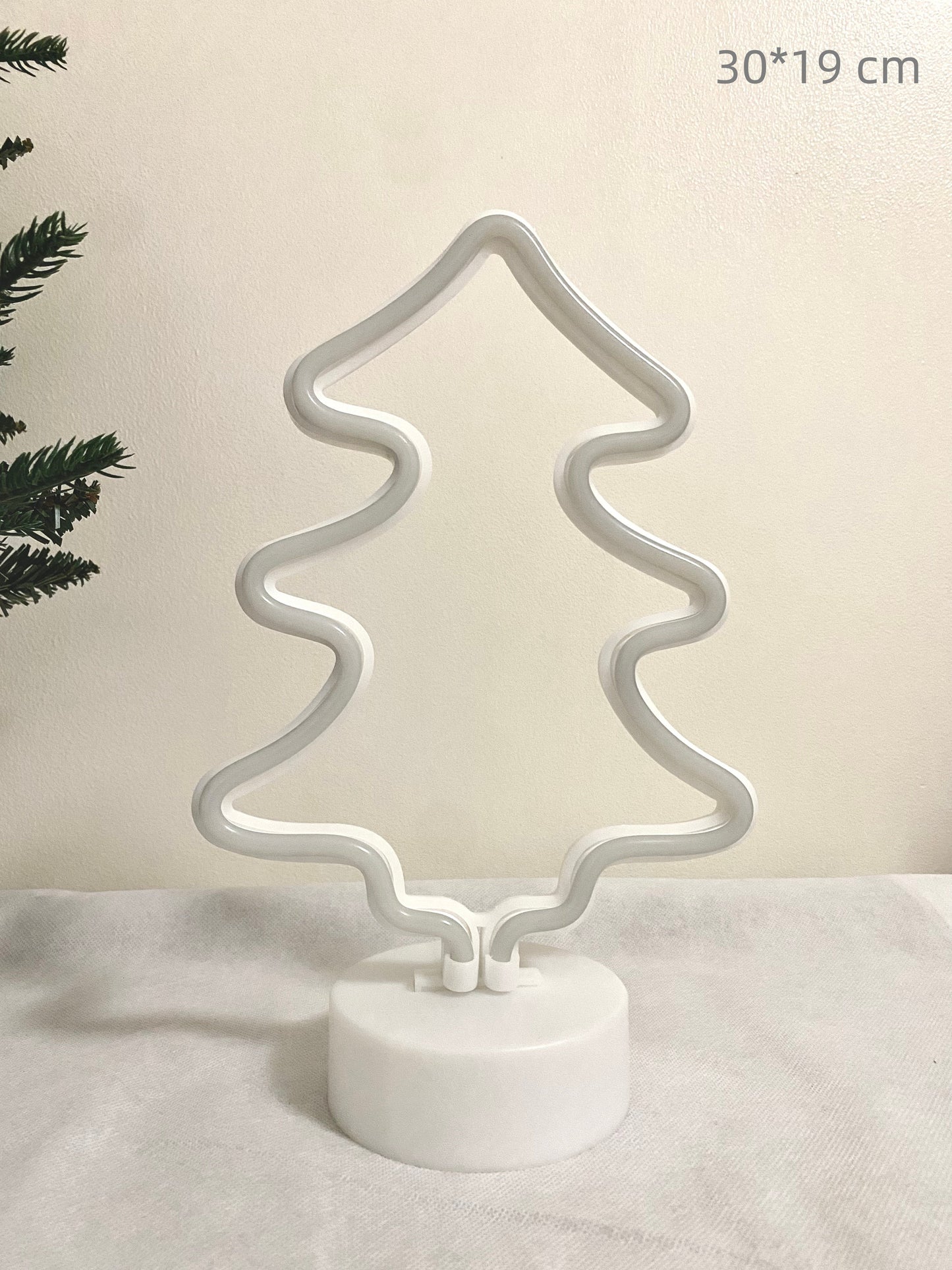 Christmas Tree Neon Table Lamp USB/Battery