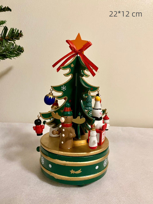 Christmas Tree Wind - Up Music Box
