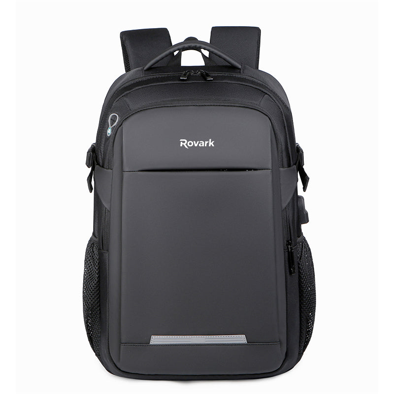 Rovark ProTech Business Laptop Backpack – USB Charging Port, Headphone Cable Port