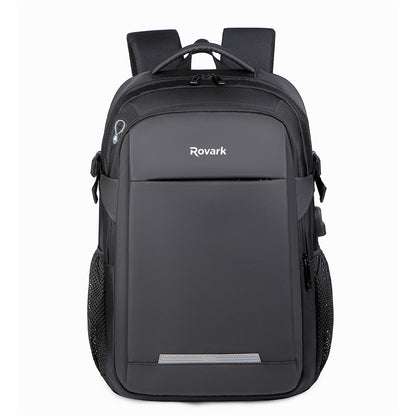 Rovark ProTech Business Laptop Backpack – USB Charging Port, Headphone Cable Port