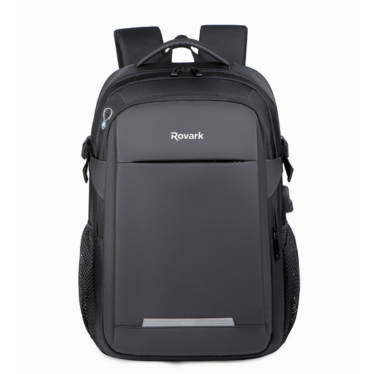 Rovark ProTech Business Laptop Backpack – USB Charging Port, Headphone Cable Port