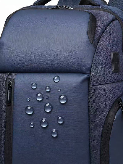 Rovark ProTech Business Travel Backpack – USB Charging Port Blue