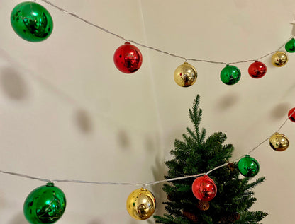 Christmas Ball String Lights - 3M Length with 20 Lights-USB
