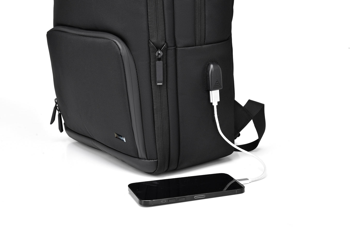 Rovark ProTech Travel Backpack with Shoe Compartment – USB Charging Port