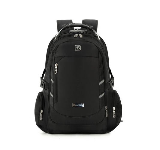Rovark ProTech Backpack – USB Charging Port, Combination Lock, Rain Cover