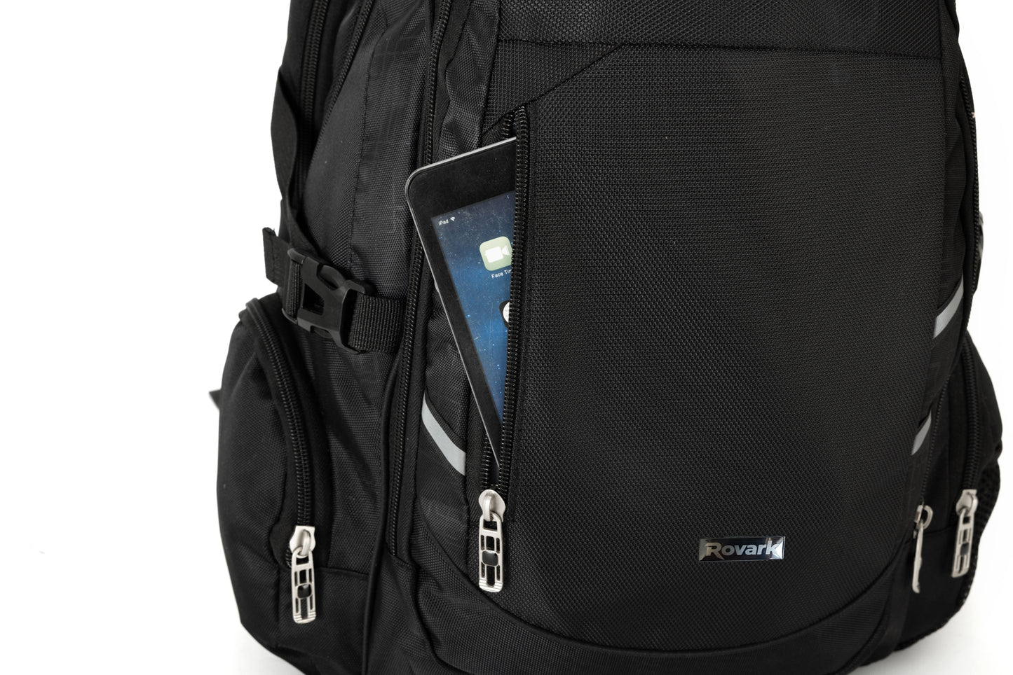 Rovark ProTech Backpack – USB Charging Port, Combination Lock, Rain Cover