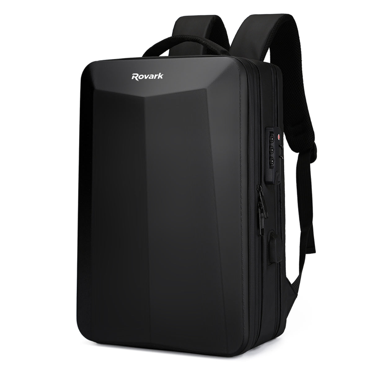 Rovark ProTech Travel Backpack - Combination Lock, USB Charging Port