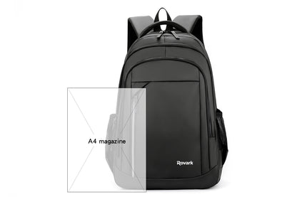 Rovark Slim Casual  Backpack Black