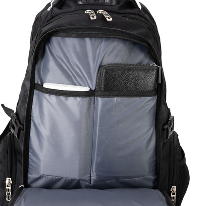 Rovark ProTech Backpack – USB Charging Port, Combination Lock, Rain Cover