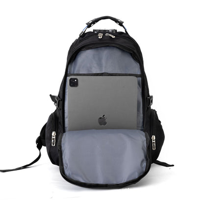 Rovark ProTech Backpack – USB Charging Port, Combination Lock, Rain Cover