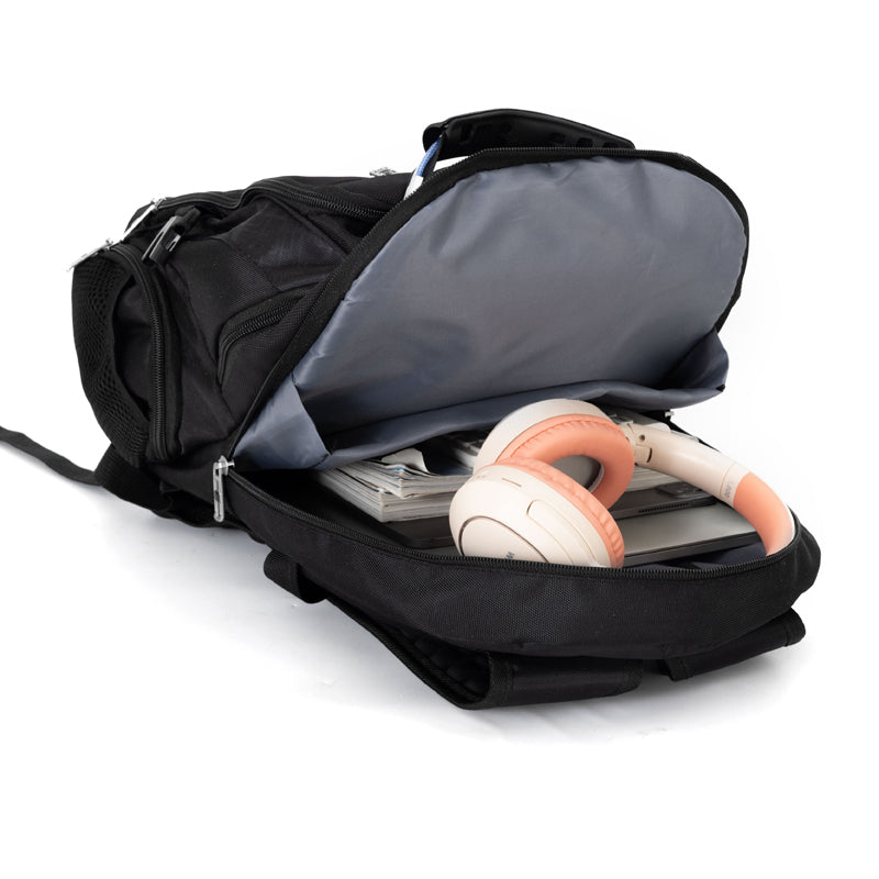 Rovark ProTech Backpack – USB Charging Port, Combination Lock, Rain Cover