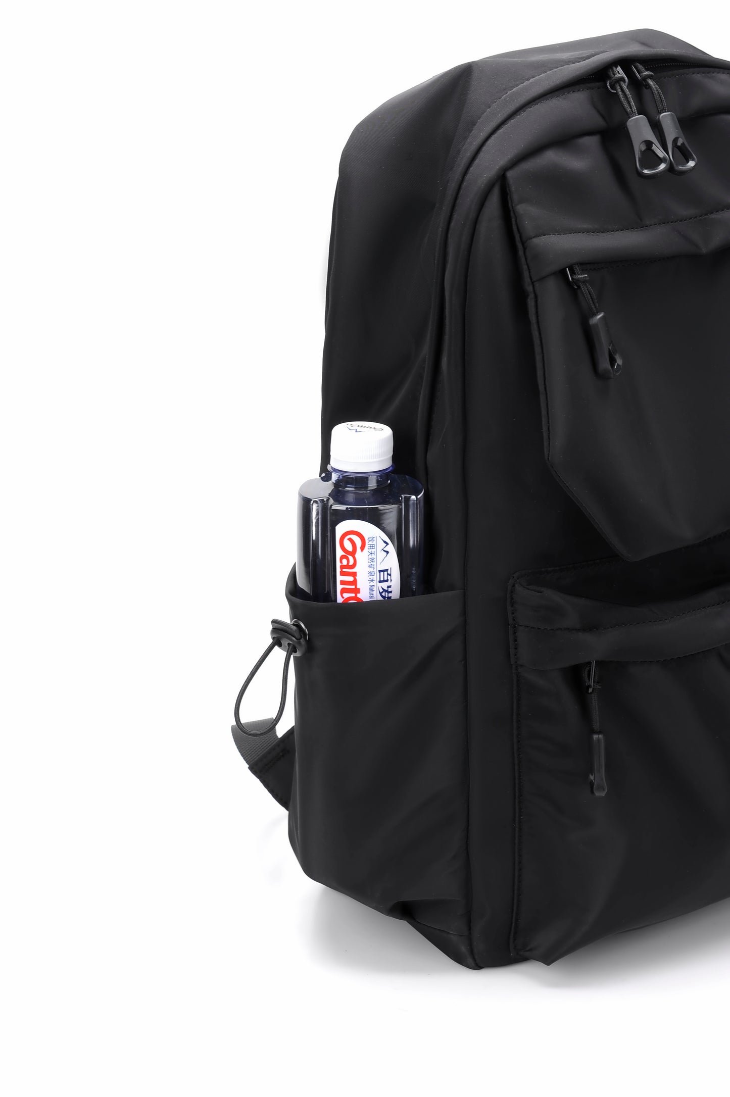 Rovark Slim Casual Backpack – USB Charging Port Black