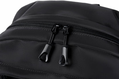Rovark Slim Casual Backpack – USB Charging Port Black