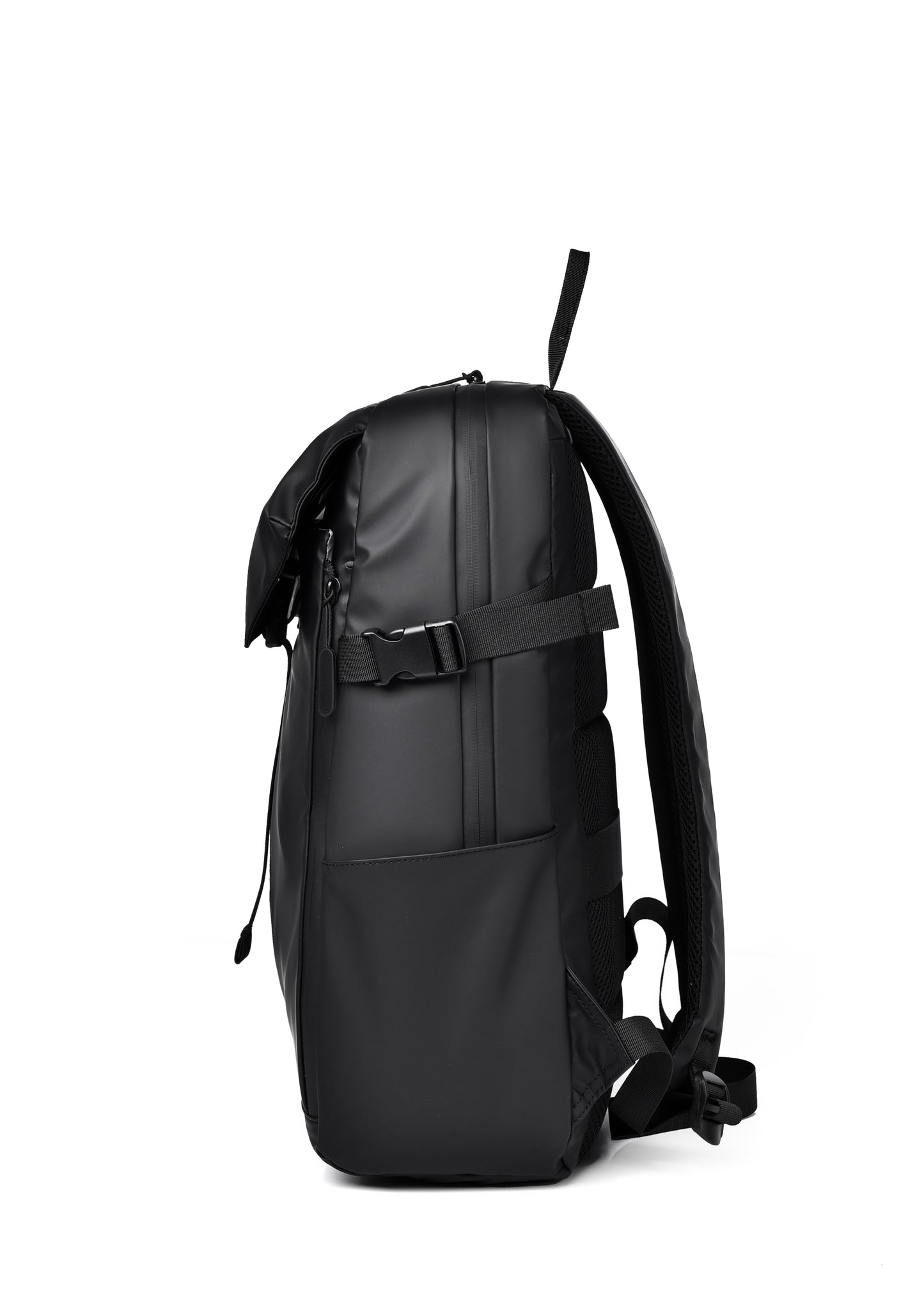 Rovark Sports Backpack - Basketball/Football Compartment Black