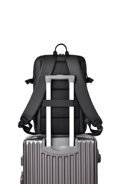 Rovark Sports Backpack - Basketball/Football Compartment Black