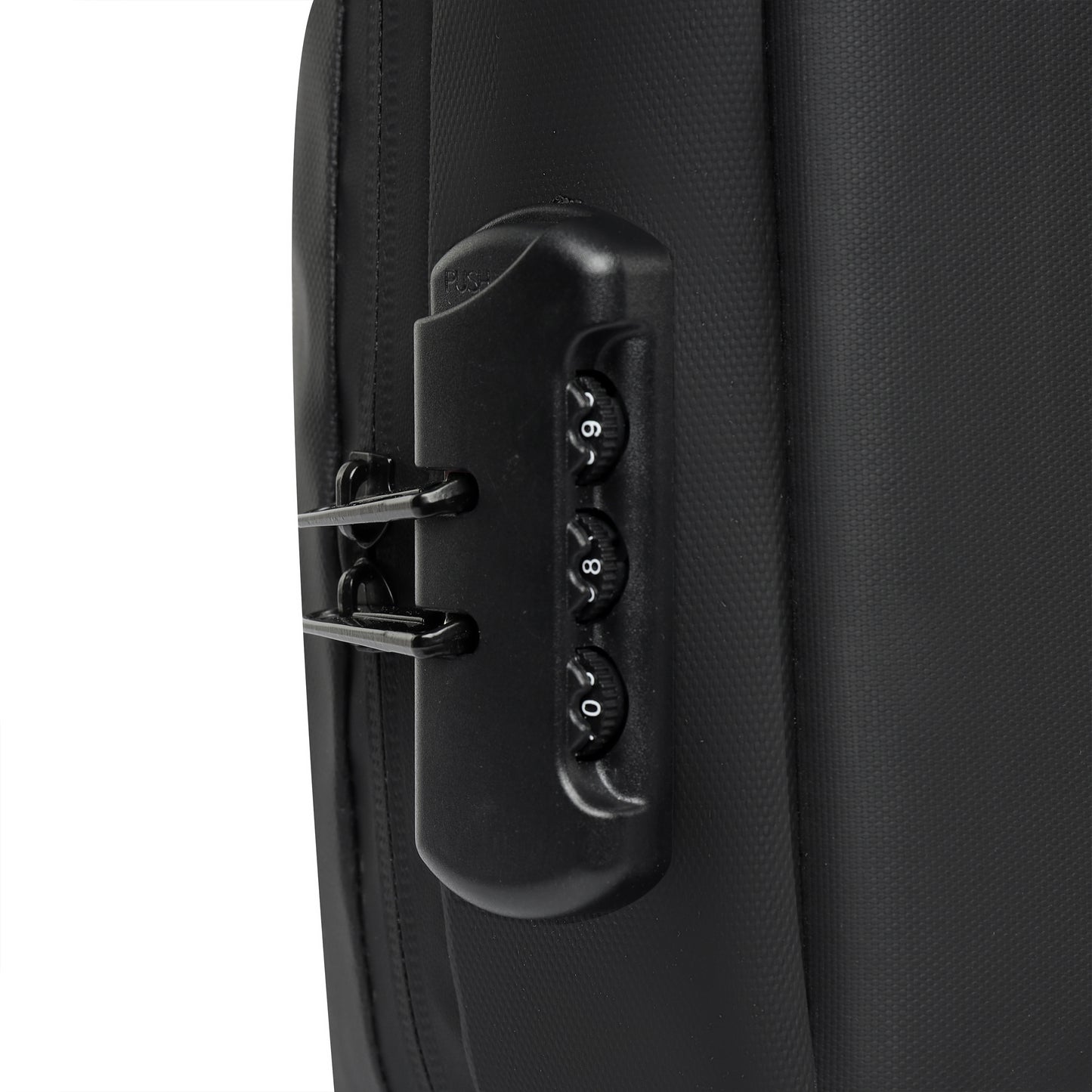 Rovark UrbanSling Bag with Combination Lock, USB Charging Port
