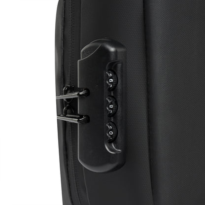 Rovark UrbanSling Bag with Combination Lock, USB Charging Port