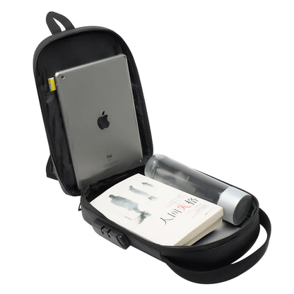 Rovark UrbanSling Bag with Combination Lock, USB Charging Port