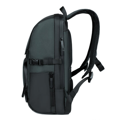 Rovark LuxBiz Multi-Pocket Laptop Backpack Dark Green