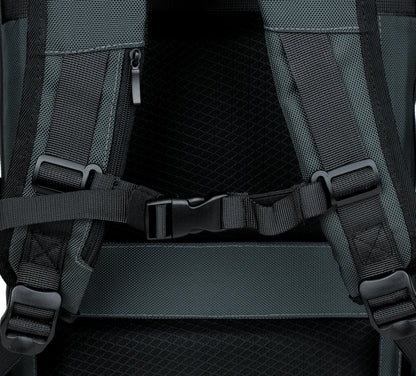 Rovark LuxBiz Multi-Pocket Laptop Backpack Dark Green