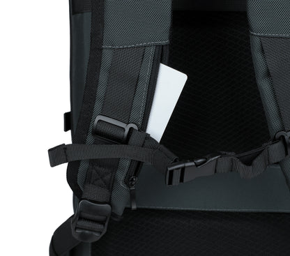 Rovark LuxBiz Multi-Pocket Laptop Backpack Dark Green