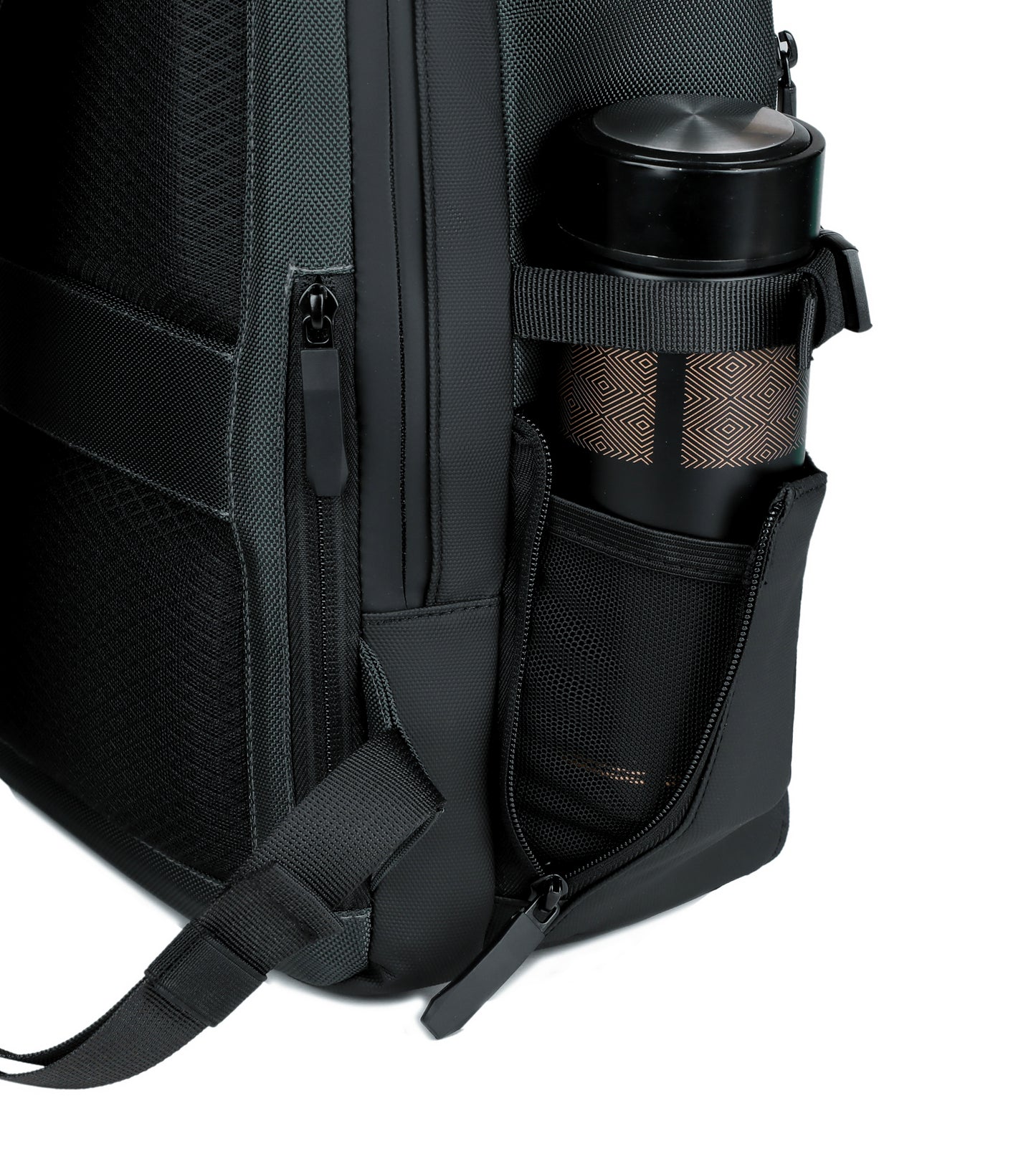 Rovark LuxBiz Multi-Pocket Laptop Backpack Dark Green