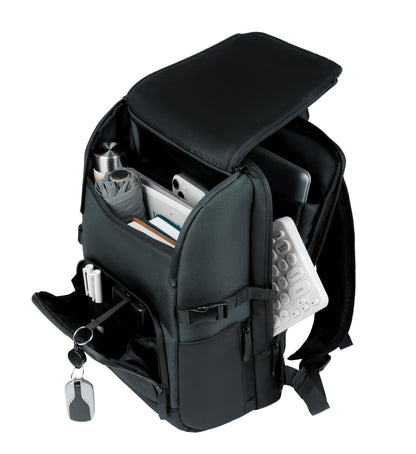 Rovark LuxBiz Multi-Pocket Laptop Backpack Dark Green