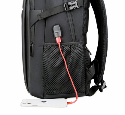 Rovark ProTech Business Laptop Backpack – USB Charging Port, Headphone Cable Port