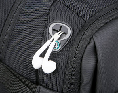 Rovark ProTech Business Laptop Backpack – USB Charging Port, Headphone Cable Port