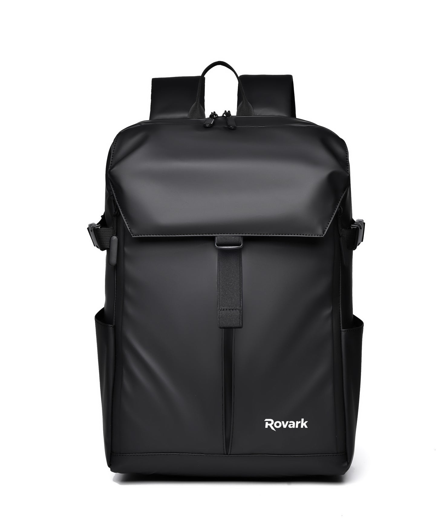 Rovark Sports Backpack - Basketball/Football Compartment Black