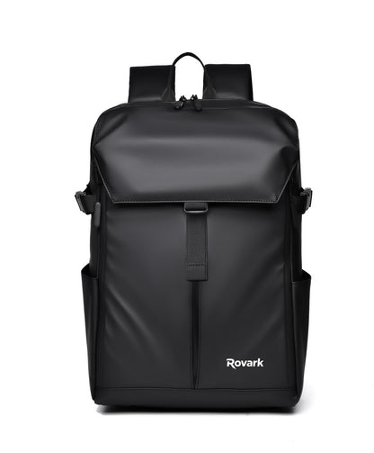 Rovark Sports Backpack - Basketball/Football Compartment Black