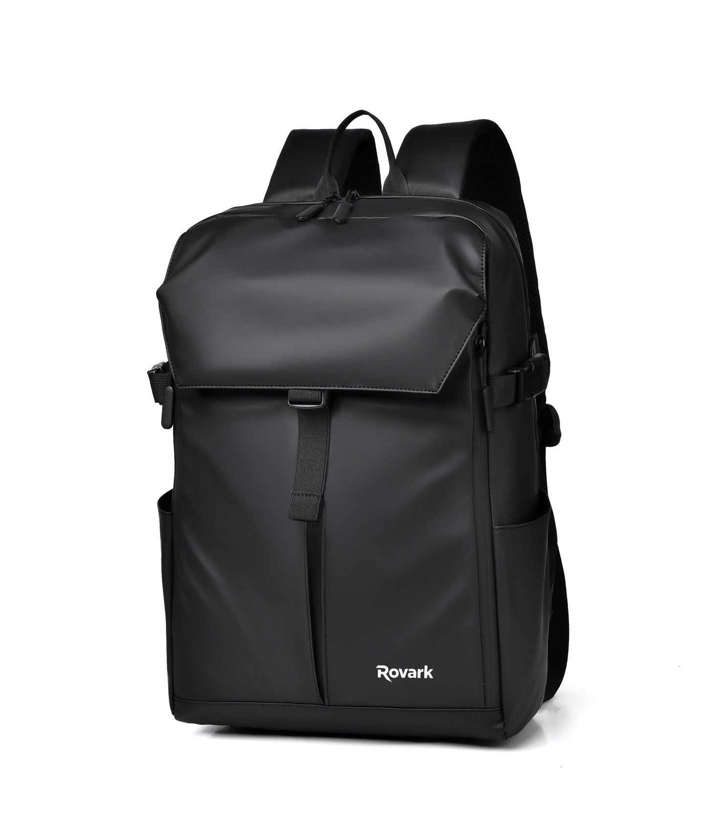 Rovark Sports Backpack - Basketball/Football Compartment Black