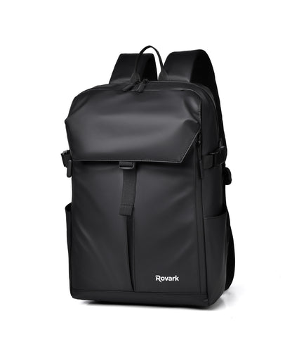 Rovark Sports Backpack - Basketball/Football Compartment Black