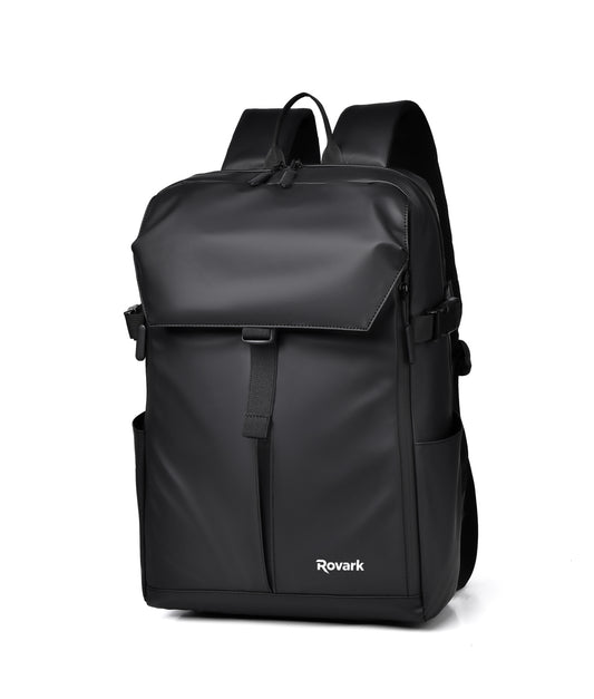 Rovark Sports Backpack - Basketball/Football Compartment Black