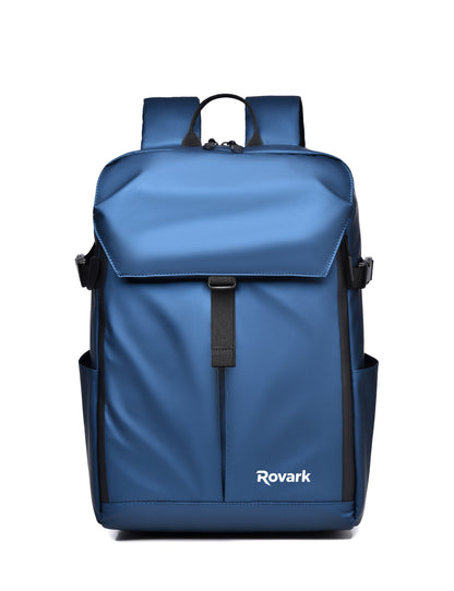 Rovark Sports Backpack - Basketball/Football Compartment Blue