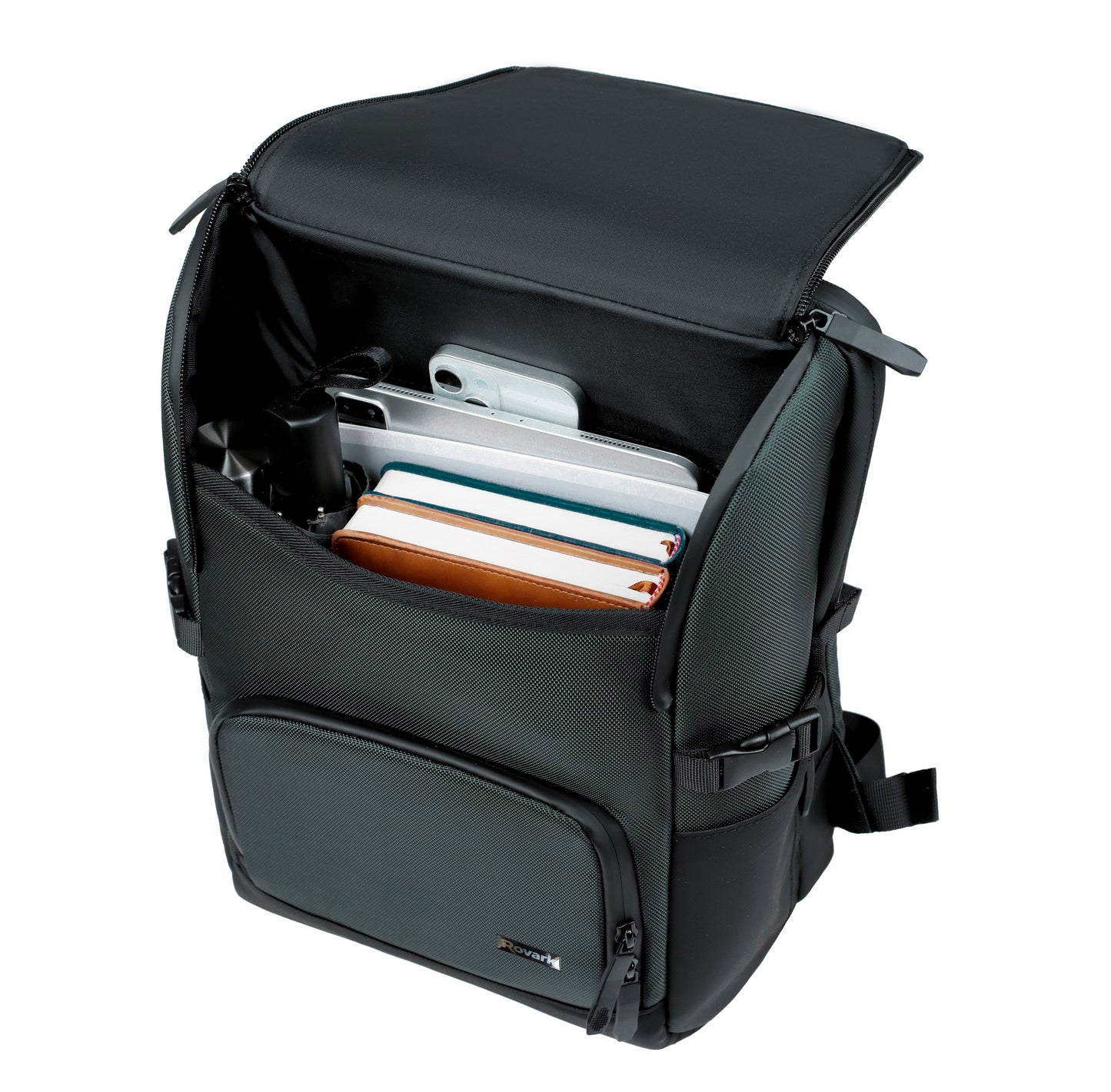 Rovark LuxBiz Multi-Pocket Laptop Backpack Dark Green